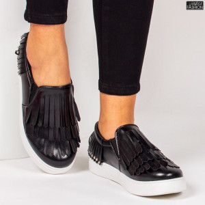 espadrile dama negre