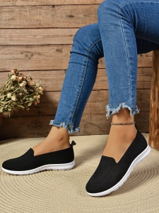 Espadrile "SuperFashion HTWM-42 Black" - Img 3