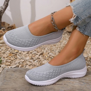 Espadrile "SuperFashion HTWM-43 Gray" - Img 3