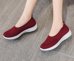 Espadrile "SuperFashion HTWM-43 Wine Red" - Img 5