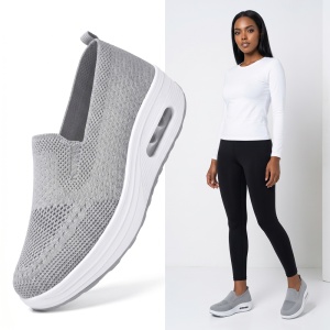 Espadrile "SuperFashion HTWM-44 Gray"