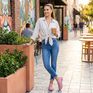 Espadrile "Z Fashion ZA-103 Pink" - Img 5