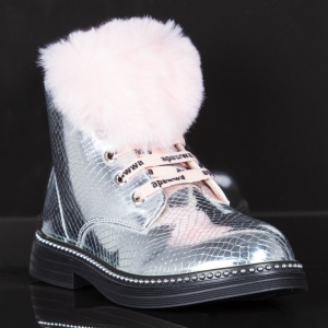 Ghete copii ''Apawwa NQ706 Silver''