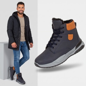 Ghete îmblănite ''Meek GK-166 Blue''