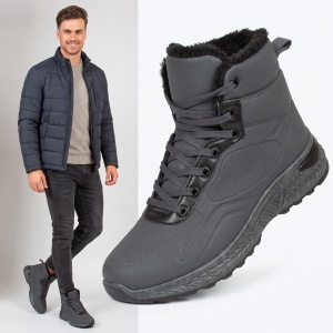 Ghete îmblănite ''Meek GK-52 Grey''