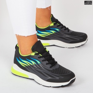 Pantofi Sport "888 Shoes 1051-3 Green" - Img 5