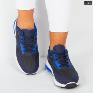 Pantofi Sport "888 Shoes 1055-2-PD Blue" - Img 4