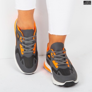 Pantofi Sport "888 Shoes 1055-5 Orange" - Img 5