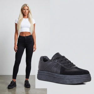Pantofi Sport ''ABC ABC-398 All Black'' - Img 4