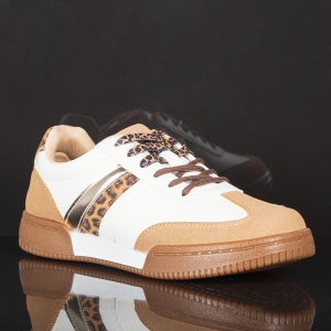 Pantofi sport "ABC Fashion MK076 Beige" - Img 4