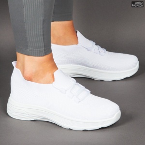Pantofi Sport ''ALD Fashion HQ1035-196 White" - Img 4