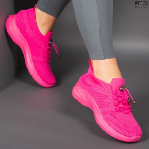 Pantofi Sport ''ALD Fashion HQ1039-219 Fuchsia" - Img 4