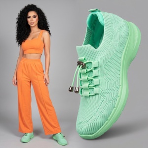 Pantofi Sport ''ALD Fashion HQ1039-220 Green"