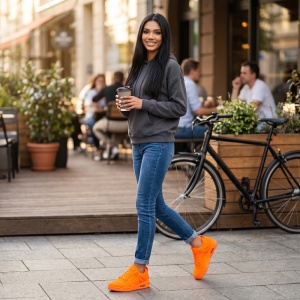Pantofi Sport ''RXR Fashion H17 Orange" - Img 3
