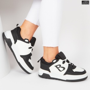 Pantofi Sport ''RXR Fashion R-924 White Black" - Img 3