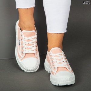 Pantofi Sport "Se7.en D989 Pink'' - Img 3