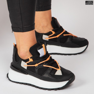 Pantofi Sport "Se7.en X-3005 Black'' - Img 2