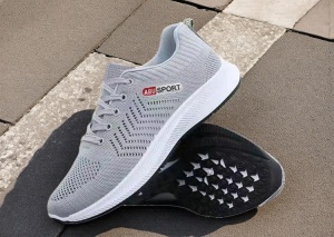 Pantofi Sport "SuperFashion HTMS-07 Grey" - Img 9