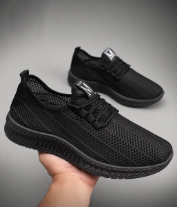 Pantofi Sport "SuperFashion HTMS-133 Black" - Img 5