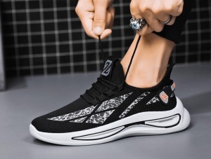 Pantofi Sport "SuperFashion HTMS-15 Black" - Img 4
