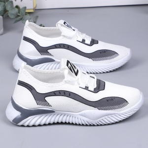 Pantofi Sport "SuperFashion HTMS-222 White Gray" - Img 3