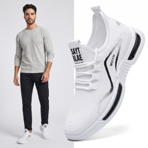 Pantofi Sport "SuperFashion HTMS-96 White"
