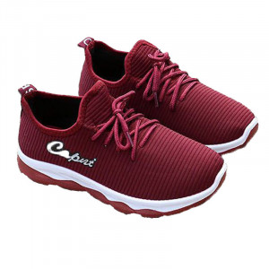 Pantofi sport "SuperFashion HTWM-14 Wine Red" - Img 2