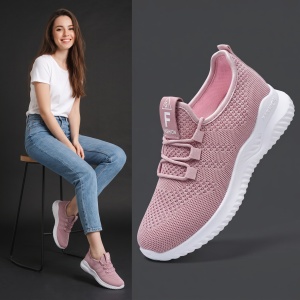 Pantofi sport "SuperFashion HTWM-24 Pink"