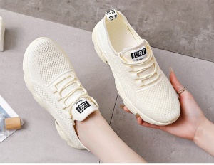 Pantofi sport "SuperFashion HTWM-27 Beige" - Img 12