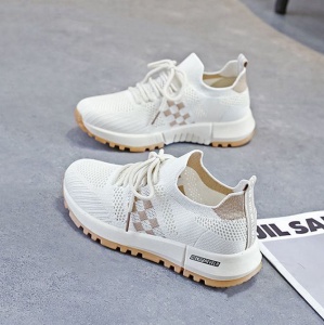 Pantofi sport "SuperFashion HTWM-41 White Coffe" - Img 7
