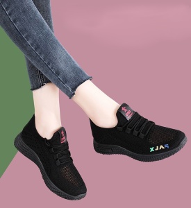 Pantofi sport "SuperFashion HTWM-45 Black" - Img 8