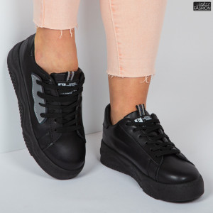 Pantofi Sport "Z Fashion 1281 Black" - Img 3