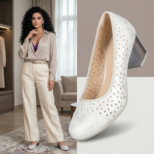 Pantofi ''YiYi YEHJ-236 Silver"