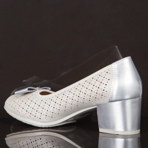 Pantofi ''YiYi YEHJ-238 Silver" - Img 5