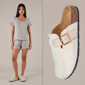 Papuci Dama ''ABC Fashion 1061 Beige"
