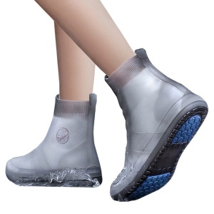 Protectie impermeabila incaltaminte "SuperFashion HTWM-50 Transparent Black" - Img 8