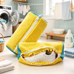 Sac pentru pentru spălat încălțămintea ''SuperFashion 6-9 Yellow'' - Img 4