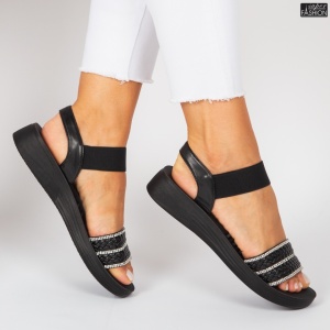 Sandale ''ALD Fashion HQ126-112 Black'' - Img 2