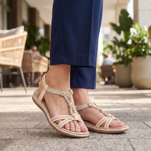 Sandale ''YiYi ZX-90 Beige'' - Img 2
