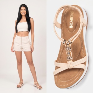 Sandale ''YiYi ZX-98 Beige''