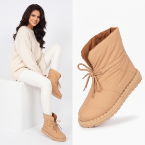 Cizme îmblănite "ABC 6802 Khaki"
