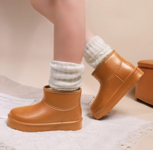 Cizme îmblănite "SuperFashion 5-18 Camel" - Img 5