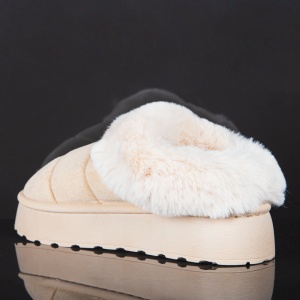 Cizme scurte Dama tip UG "ABC MK059 Beige" - Img 5