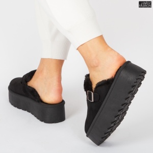 Cizme scurte Dama tip UG "Lavy Fashion SL-A15 Black" - Img 5