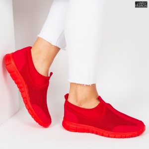 Espadrile ''ALD Fashion HQ-23-95 Red" - Img 2