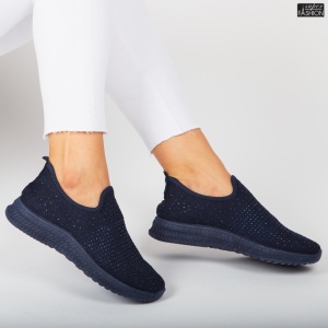 Espadrile ''ALD Fashion HQ1029-163 Navy" - Img 4