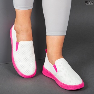 Espadrile ''ALD Fashion HQ1042-232 Fuchsia" - Img 3