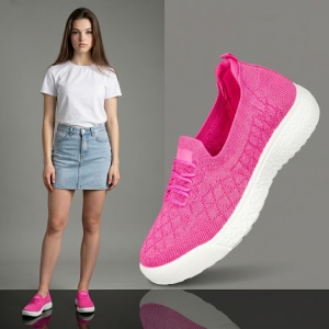 Espadrile ''ALD Fashion HQ1051-271 Fuchsia"
