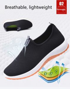Espadrile "SuperFashion HTMS-45 Black" - Img 6
