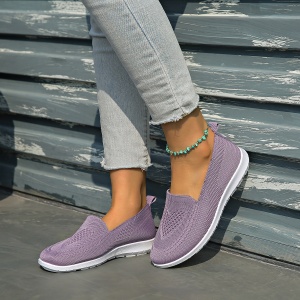 Espadrile "SuperFashion HTWM-42 Violet" - Img 4